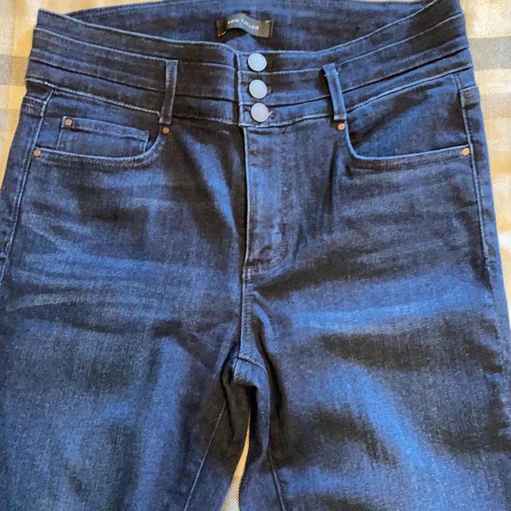 Ann Taylor High Rise Skinny Jeans